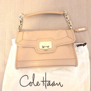 Brand new Cole Haan camel/tan shoulder bag